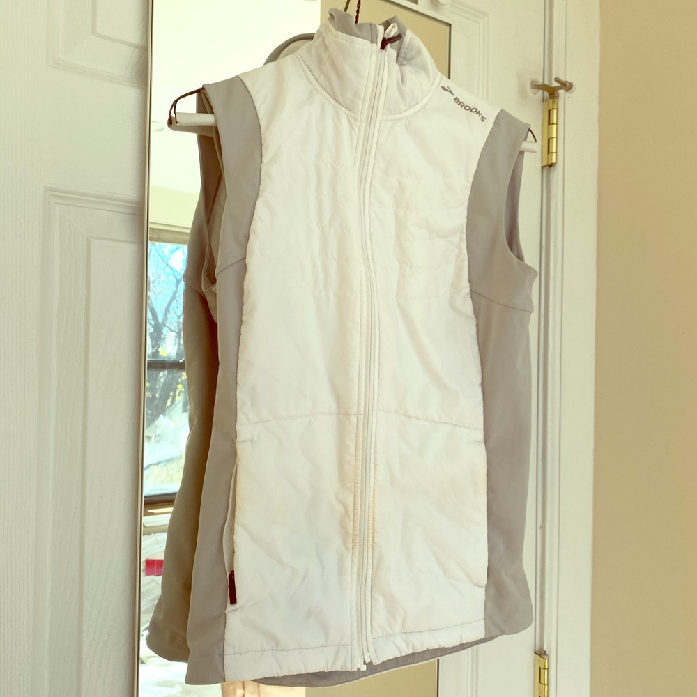 Brooks Running Vest White